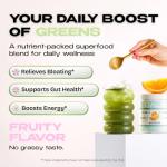 Kiala Organic Super Greens Powder - Watermelon Flavor