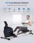 ECHANFIT Compact Rowing Machine for Home Workouts