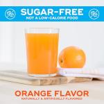4-in-1 Sugar-Free Fiber Supplement Powder, Orange