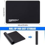 TOBWOLF Non-Slip Exercise Mat for Home Workouts