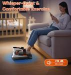 Adjustable Under Desk Elliptical for Home Fitness