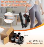 Adjustable Under Desk Elliptical for Home Fitness