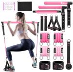 Pilates Bar Kit with Resistance Bands - 3 Sections