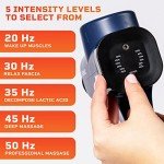 Sonic Deep Tissue Massage Gun with 8 Heads