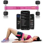 Hip Thrust Belt for Dumbbells and Weights - Pink