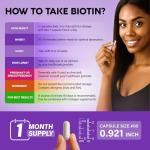 Hair and Skin Support Supplement with Biotin & Collagen