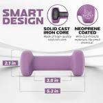 Yes4All Non-Slip Hexagon Neoprene Dumbbell Set