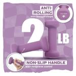 Yes4All Non-Slip Hexagon Neoprene Dumbbell Set