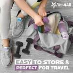 Yes4All Non-Slip Hexagon Neoprene Dumbbell Set