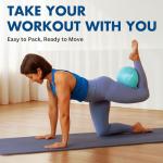 ProBody Mini Pilates Stability Ball for Home Use