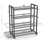 Versatile Weight Rack for Home Gym Storage