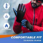 Winter Touchscreen Gloves for Active Men and Women