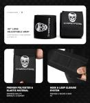 Gymreapers Flexible Elbow Compression Sleeve - 101.6 cm