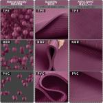 Portable Non-Slip Yoga Mat with Carry Bag