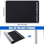 TOBWOLF Non-Slip Exercise Mat for Home Workouts