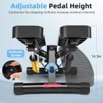 Adjustable Mini Stepper with Resistance Bands