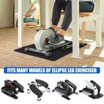 TOBWOLF Non-Slip Exercise Mat for Home Workouts