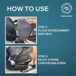 Universal Recumbent Bike Seat Cushion - Thick & Anti-Slip