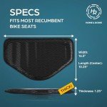 Universal Recumbent Bike Seat Cushion - Thick & Anti-Slip