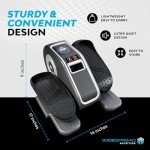 Electric Under Desk Elliptical with Remote Control