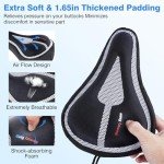 Comfortable Memory Foam Gel Bike Seat Cushion