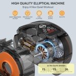 Portable Seated Elliptical Machine for Home Fitness