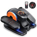 Compact Under Desk Elliptical Machine for Seniors