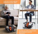 Compact Under Desk Elliptical Machine for Seniors