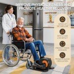 Portable Seated Elliptical Machine for Home Fitness