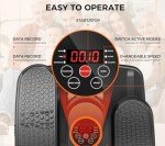 Compact Under Desk Elliptical Machine for Seniors