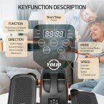 Portable Seated Elliptical Machine for Home Fitness