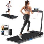 Smart Incline Under Desk Walking Pad Treadmill
