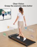 UREVO Portable Under Desk Walking Treadmill
