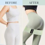 HIMESPORNER Wide Non-Slip Resistance Bands Set