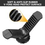 Portable Rifle Shooting Tripod with 360° Yoke Holder