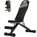 Foldable Weight Bench for Full Body Workouts