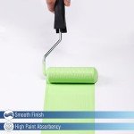 High Density Foam Paint Roller Covers - 10 Pack