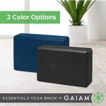 Gaiam Essentials EVA Yoga Block - Navy Blue