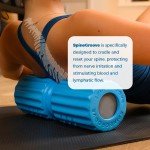 SpineGroove Deep Tissue Foam Roller 14.5 Inch