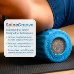 SpineGroove Deep Tissue Foam Roller 14.5 Inch