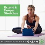 Gaiam Essentials EVA Yoga Block - Navy Blue