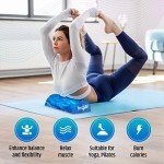 Yes4All Medium-Density EVA Foam Roller - 12 Inch Blue