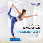 Yes4All Medium-Density EVA Foam Roller - 12 Inch Blue