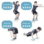 2 Pack Non-Slip Squat Wedge Blocks