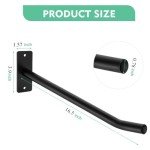 Wall-Mounted Medicine Ball and Exercise Equipment Rack