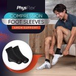 PhysFlex Compression Socks for Foot Pain Relief