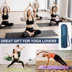 Yoga Mat Bag with Water Bottle Holder - Blue