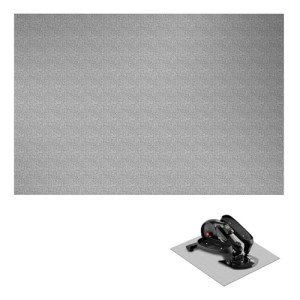 Under-Desk Elliptical Mini Trainer with Non-Slip Mat