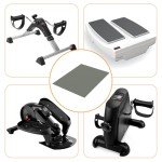 Non-Slip Mat for Under Desk Elliptical Machines