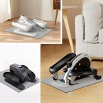 Non-Slip Mat for Under Desk Elliptical Machines